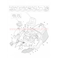 Ride-on 66 Body spare parts