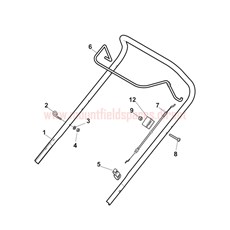 Handle, Upper Part spare parts