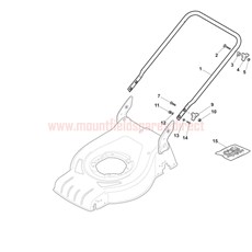 Handle, Lower Part spare parts