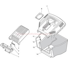 Grass Catcher Box spare parts