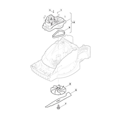 Electric Motor/Blade spare parts