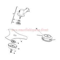 Gear case spare parts