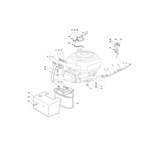 Engine - B&S 11.5 - 12.5 - 13.5 HP spare parts
