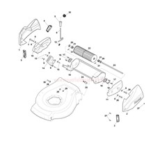 Rear Roll Assembly spare parts