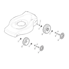 Wheels and Hub Caps spare parts