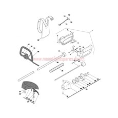 Handle-transmission spare parts