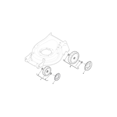 WHEELS AND HUB CAPS spare parts