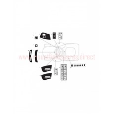 Ride-on 90 - 92 Labels spare parts