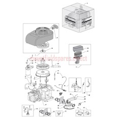 ENGINE-RM65-ES RECOIL-AIR FILTER spare parts