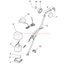 Battery and Wiring spare parts