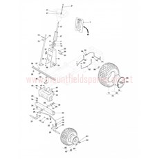 Ride-on 66 Steering spare parts