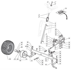 Steering spare parts