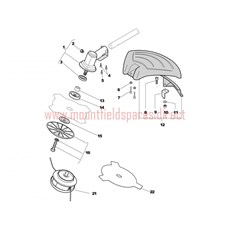 Gear case spare parts