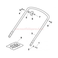 Handle, Lower Part spare parts