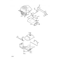 ENGINE (GGP) spare parts