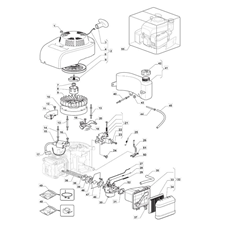 Engine - Carburettor, Tank spare parts
