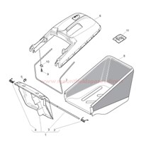 Grass Catcher Box spare parts