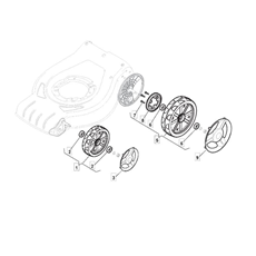 Wheels and Hub Caps spare parts