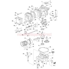 SERIES 7750 (TRE0801) CYL HEAD-DIPSTICK spare parts