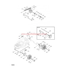 TRANSMISSION WHEEL SUSPENSION spare parts