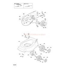 WHEEL SUSPENSION TRANSMISSION spare parts