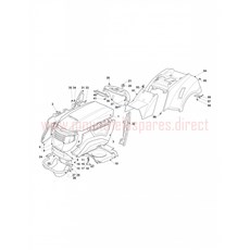 Ride-on 102-122 Body spare parts