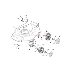 Chassis-Wheels And Height Adjusting spare parts