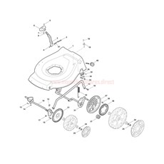Deck And Height Adjusting spare parts