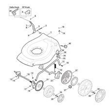 Deck and Height Adjusting spare parts