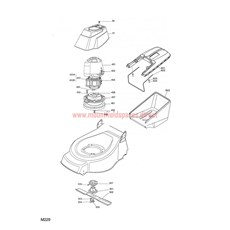 MOTOR BLADE spare parts