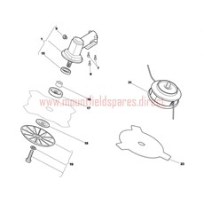 Gear case spare parts