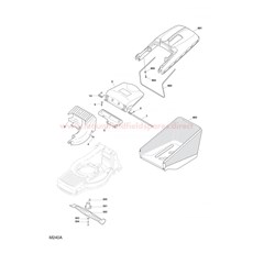 BLADE GRASS COLLECTOR spare parts