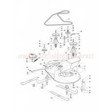 Ride-on 84 Cutting Plate spare parts
