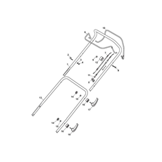 HANDLE , UPPER PART spare parts