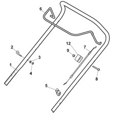 Handle, Upper Part spare parts