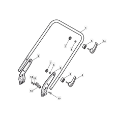 Handle, Lower Part spare parts