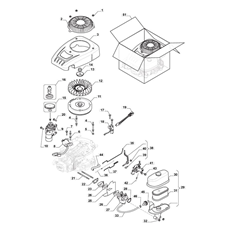 Engine - Carburettor, Air Cleaner Assy. spare parts