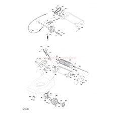 WHEEL SUSPENSION TRANSMISSION spare parts
