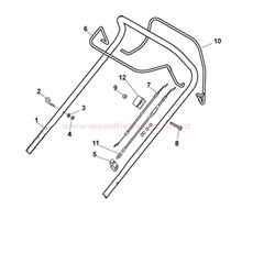 Handle, Upper Part spare parts
