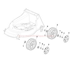Wheels and Hub Cover spare parts
