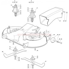 MOWER DECK spare parts