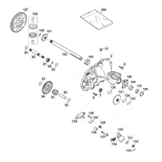 Transmission Unit, Hydro-gear T2-AJBF-2X3C-16X1 spare parts