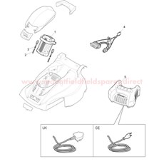 Battery and Charger spare parts