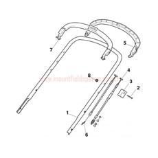 Handle, Upper Part spare parts