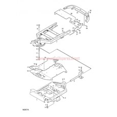 4155H FRAME 4WD spare parts
