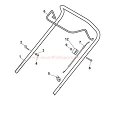 Handle, Upper Part spare parts