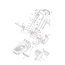 Chassis-Handle, Upper Part spare parts