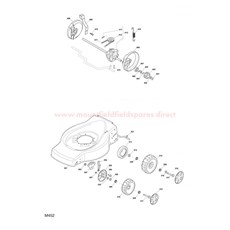 WHEEL SUSPENSION TRANSMISSION spare parts