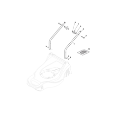 HANDLE , LOWER PART spare parts