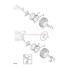 4155H WHEELS 4WD spare parts